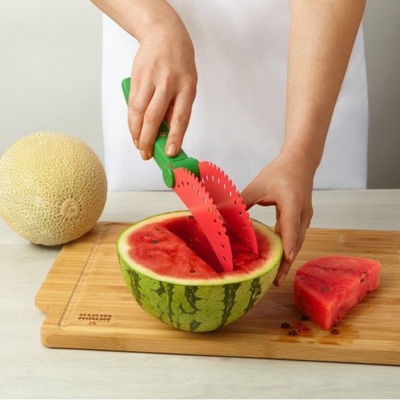 KUHN RIKON SLICE & SERVE MELON KNIFE - Picture 3 of 7